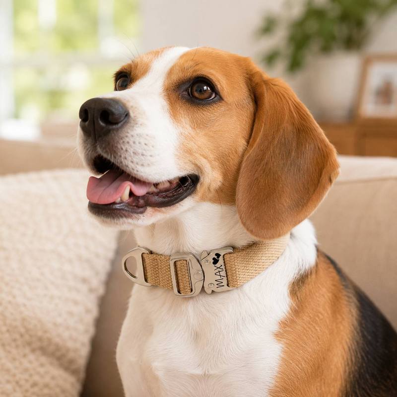 Outdoor Adventure Names - Custom Tactical Dog Collar - Free
