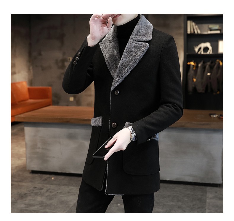 Outdoor Adventure Vacations - Wool Blend Coat Beige Mans Safari