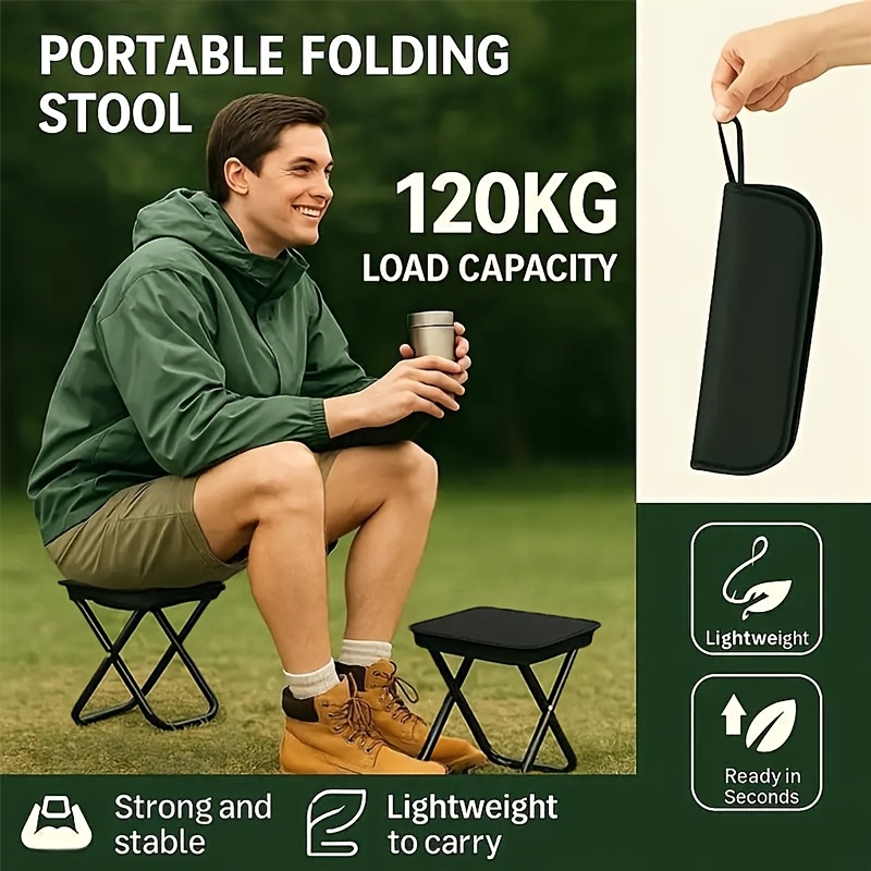 Outdoor Adventure Vacations - Portable compact outdoor chair for adults,