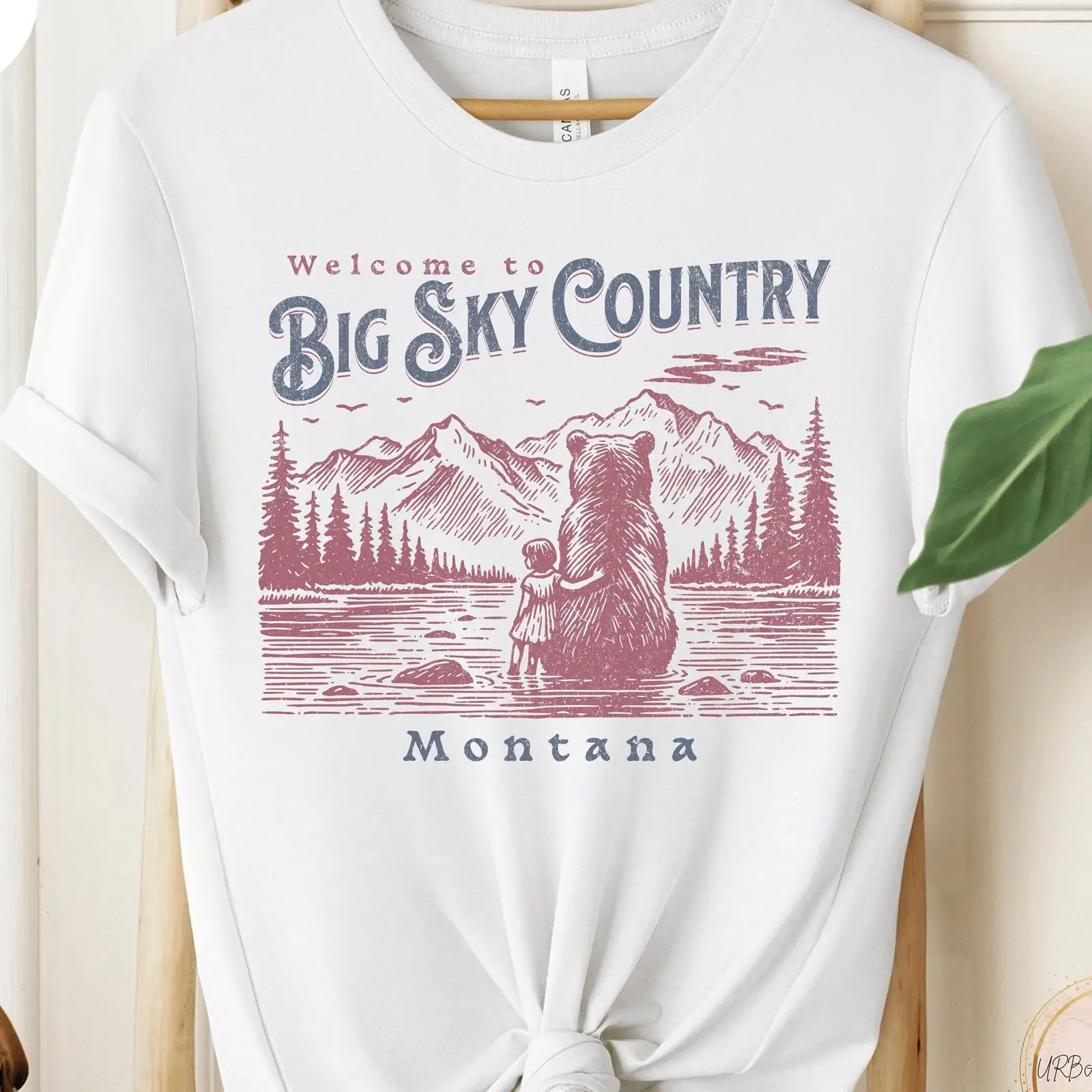 Outdoor Adventure Vacations - Big Sky Country Montana Bear T