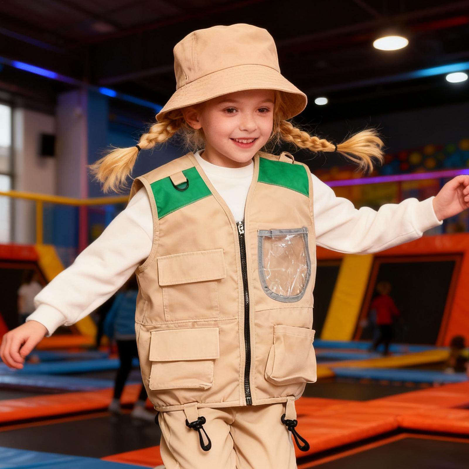 Kids Explorer Vest and Hat Hal - Outdoor Adventure Kit For Kids 评论和价格