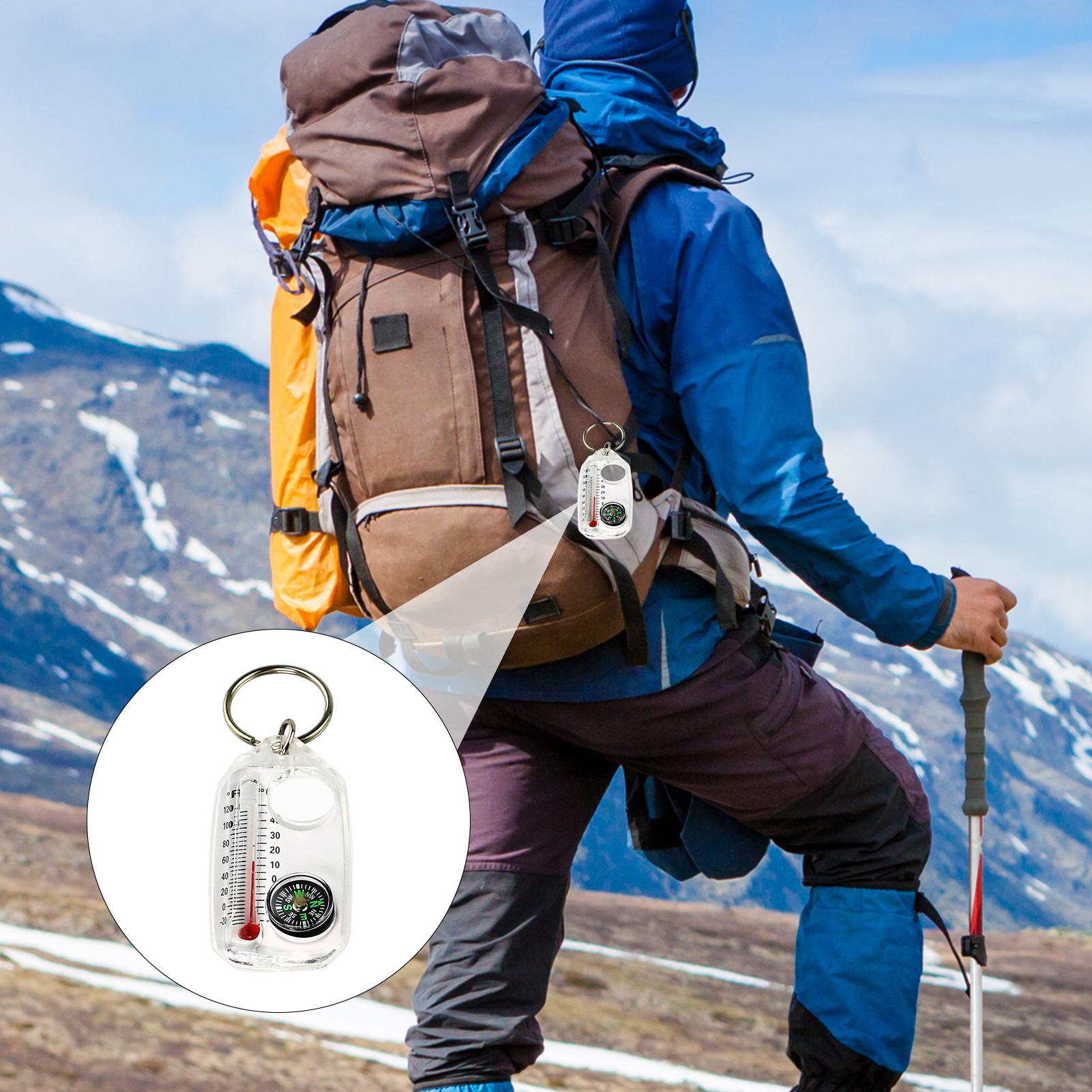 Portable Outdoor Keychain Comp - Outdoor Adventure Guide 评论和价格