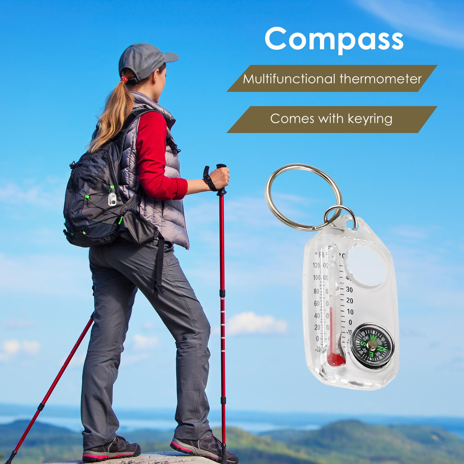 Portable Outdoor Keychain Comp - Outdoor Adventure Guide 评论和价格