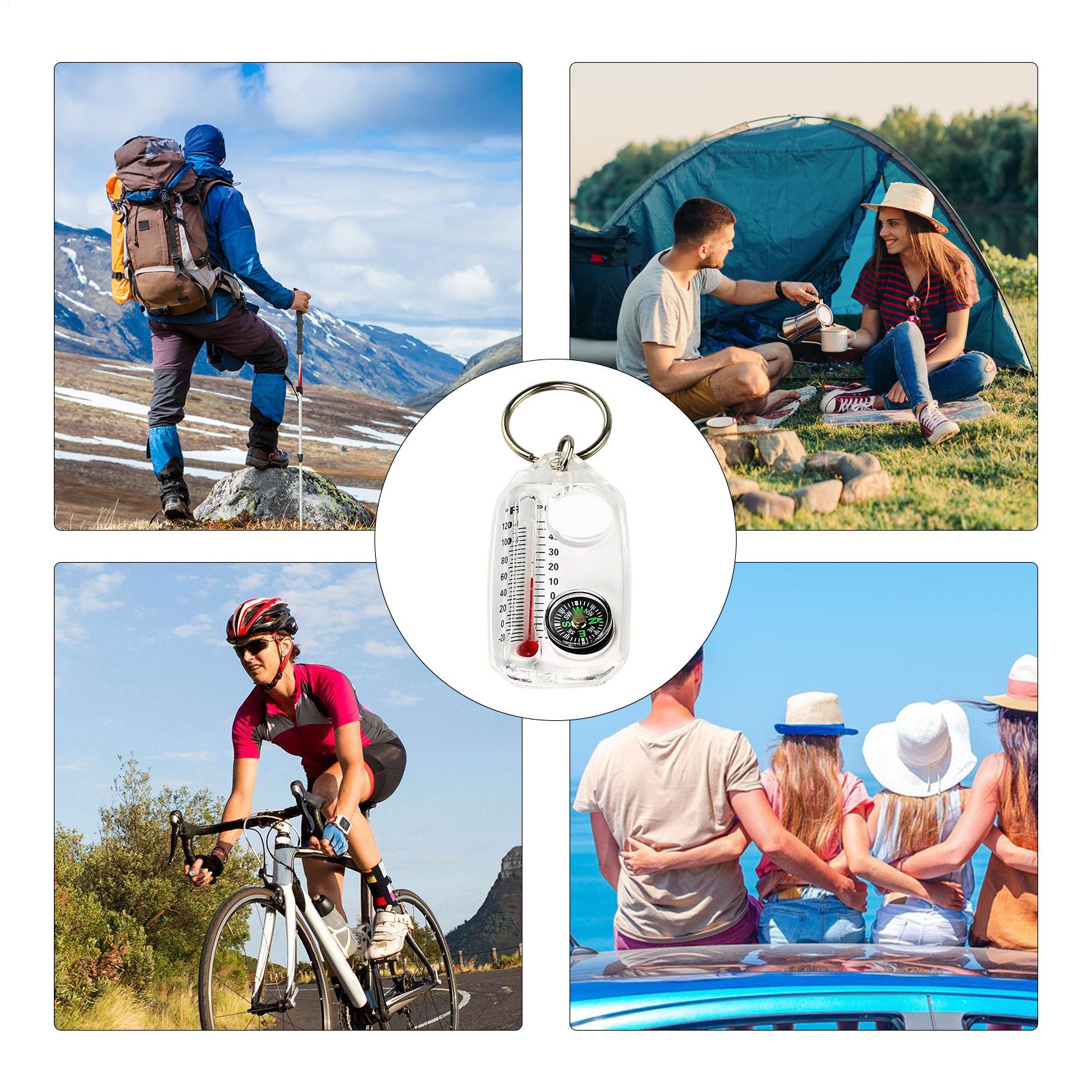 Portable Outdoor Keychain Comp - Outdoor Adventure Guide 评论和价格