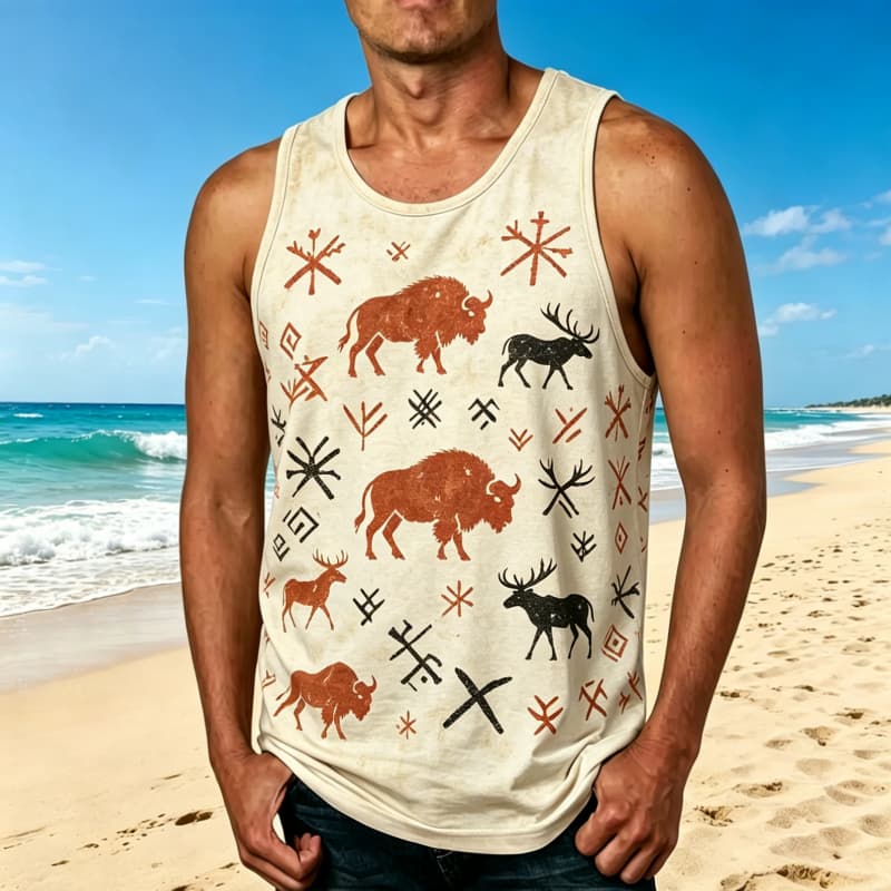 A unique tribal art printed ve - Outdoor Adventure Vacations 评论和价格
