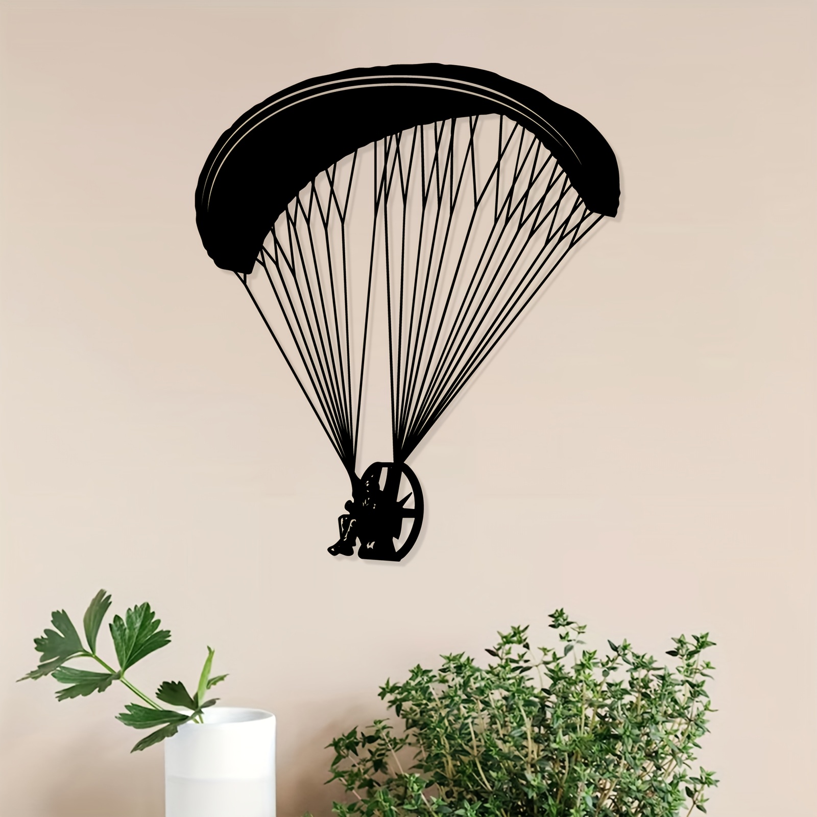 Brand Metal Wall Art Skydiver  - Outdoor Adventure Brands 评论和价格