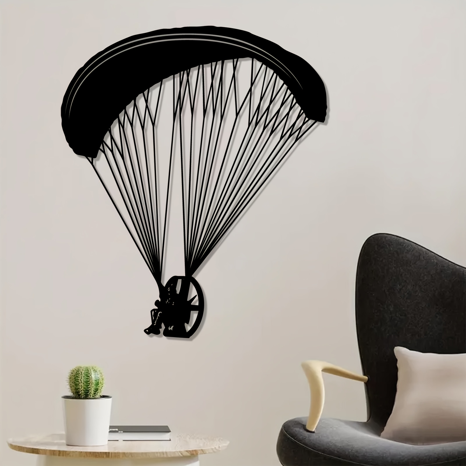 Brand Metal Wall Art Skydiver  - Outdoor Adventure Brands 评论和价格