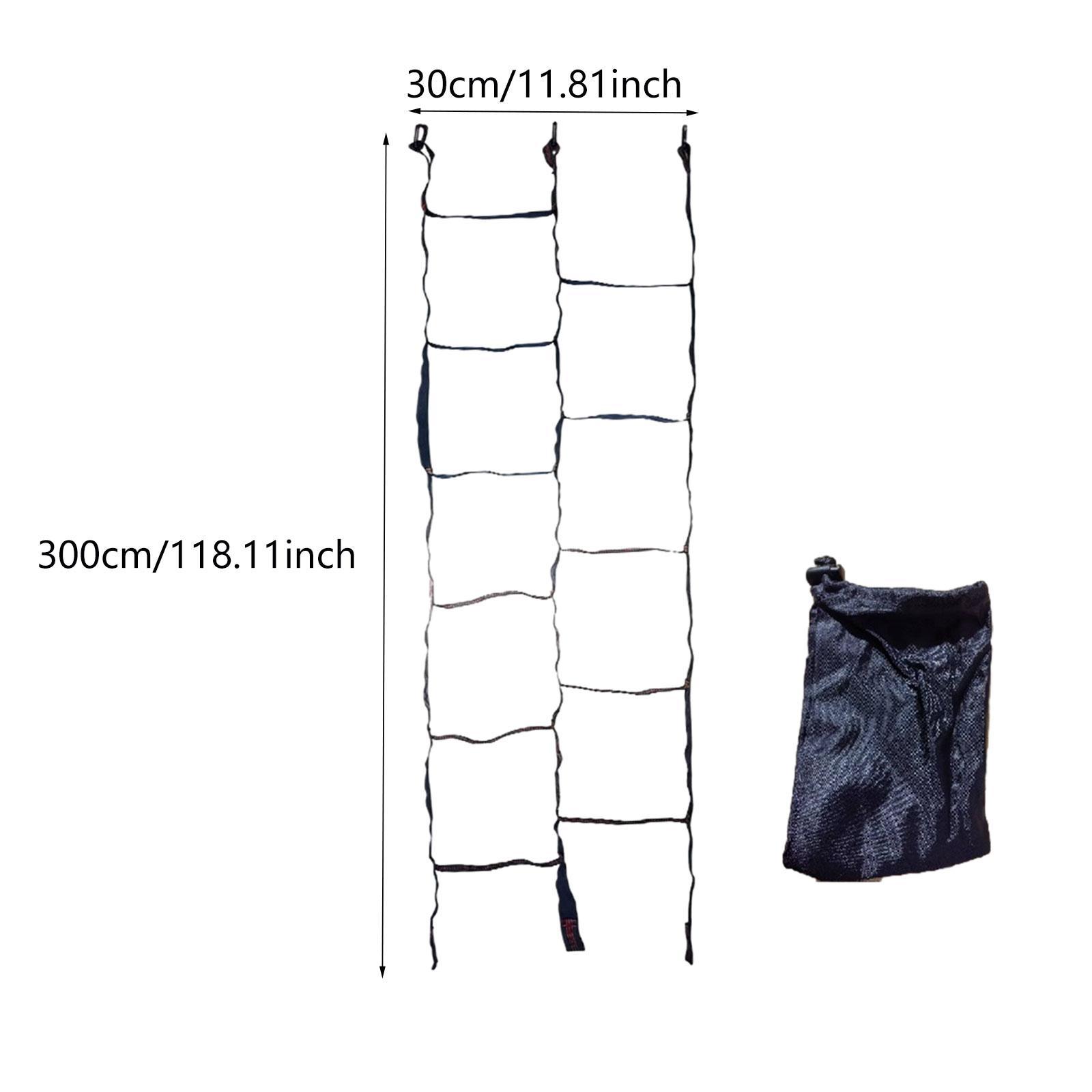 Educational Hanging Rope Ladde - Outdoor Adventure Educator 评论和价格