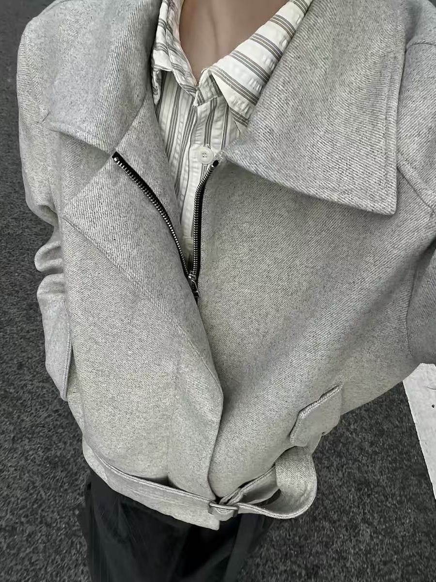 Wool Blend Jacket Man For Work - Outdoor Adventure Vacations 评论和价格