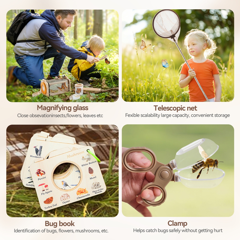 Children Wooden Outdoor Advent - Outdoor Adventure Educator 评论和价格